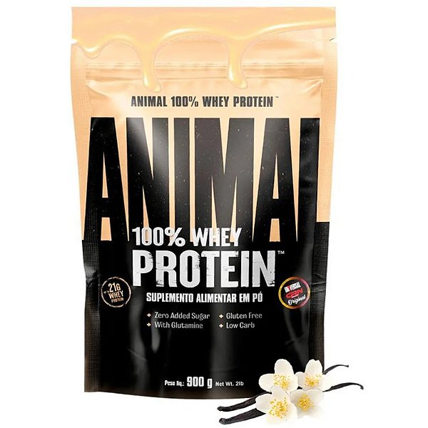 ANIMAL 100% WHEY PROTEIN BAUNILHA - 900G