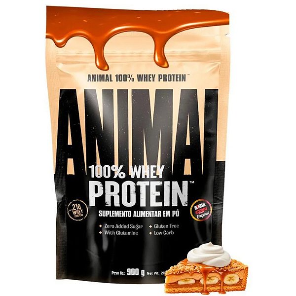 ANIMAL 100% WHEY PROTEIN CRUMBLE BANOFFEE PIE - 900G