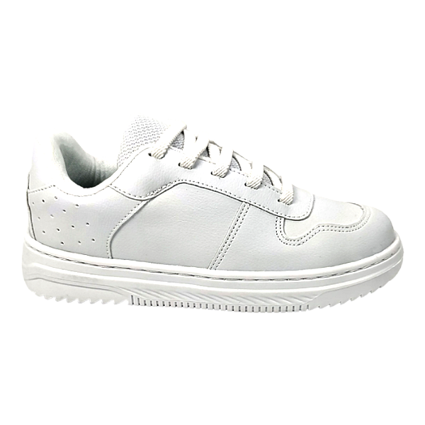Tênis Branco Feminino Casual - Numeração 30-31-32-33