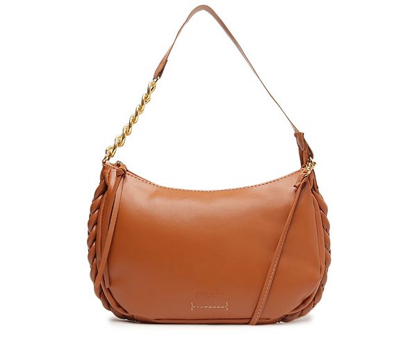 BOLSA CROSSBODY MARROM TRANÇAS LATERAIS MÉDIA C 50016 0386 0004 ANACAPRI