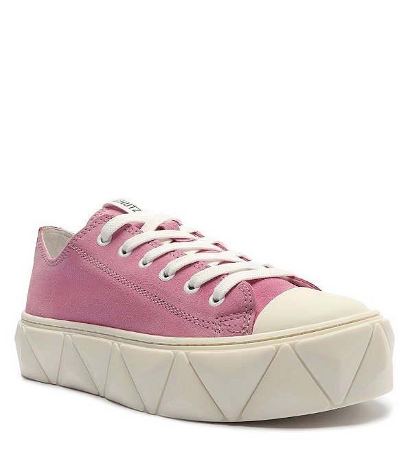 Tênis Nobuck Triangle Rosa s 21276 0001 0003 Schutz