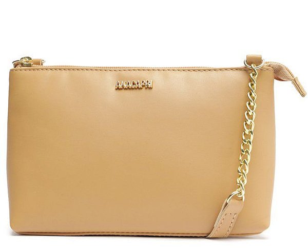 BOLSA CROSSBODY NUDE BÁSICA CORRENTE PEQUENA U C 50012 0535 0015 ANACAPRI