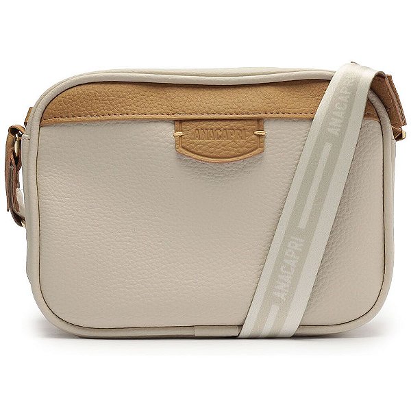 BOLSA CROSSBODY BEGE CARAMELO C 50001 0082 0003 ANACAPRI