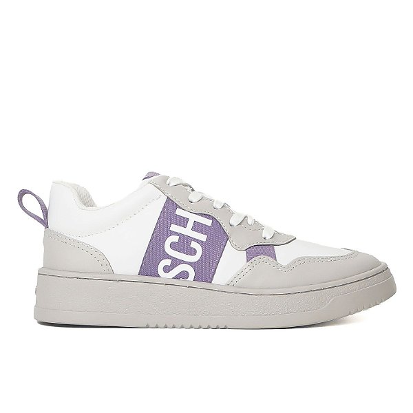 TENIS BRANCO E LILAS SCHUTZ S 21725 0009 0001 SCHUTZ