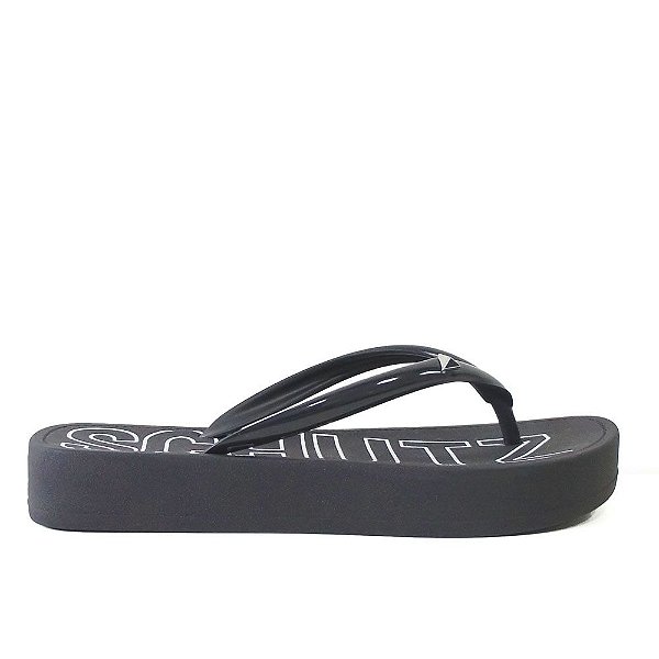 CHINELO PRETO INJETADO S 21920 0001 0001 SCHUTZ