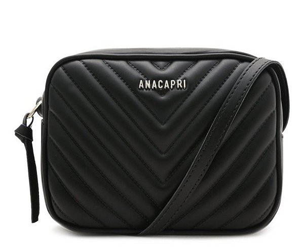 BOLSA CROSSBODY PRETA CAIRO C 50012 0098 0002 ANACAPRI