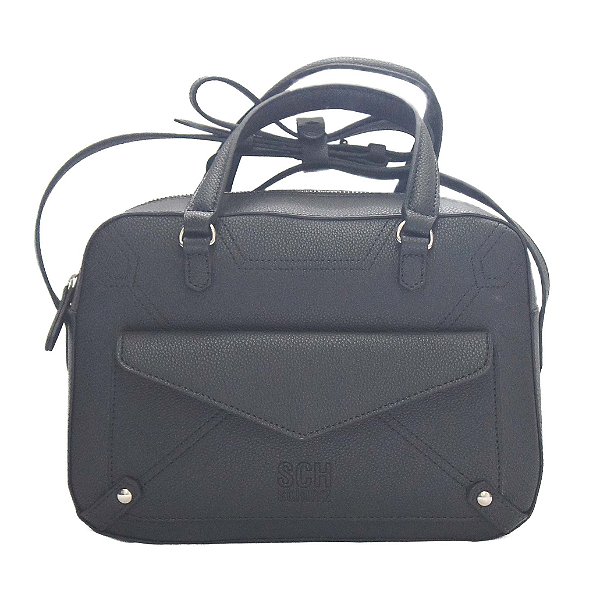 BOLSA BOWLING GRANDE SAARA TECNO PRETA S 50010 0588 0001 SCHUTZ