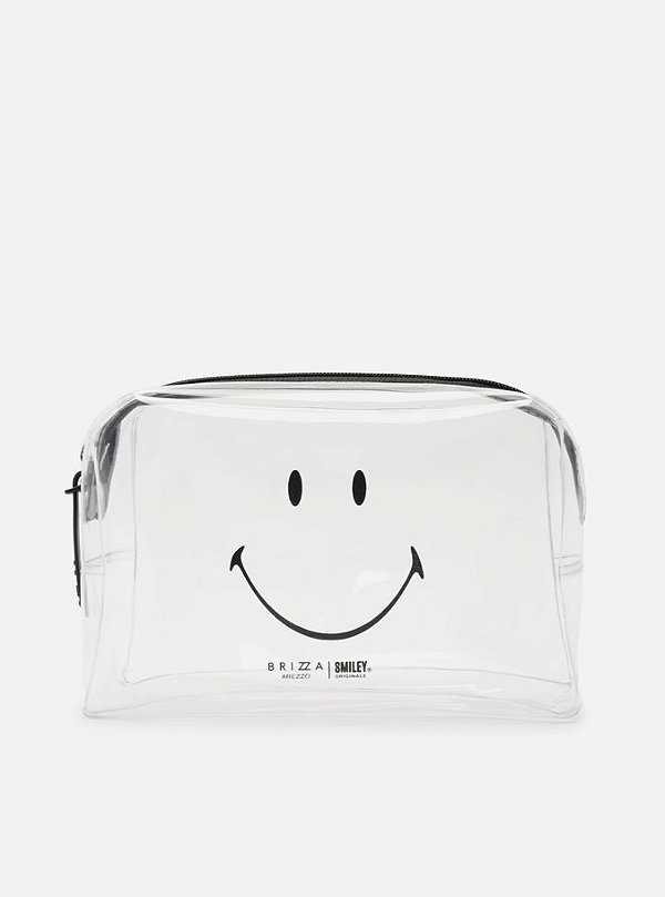 NECESSAIRE TRANSPARENTE VINIL LIZ SMILEY Z 19522 0004 0002 BRIZZA