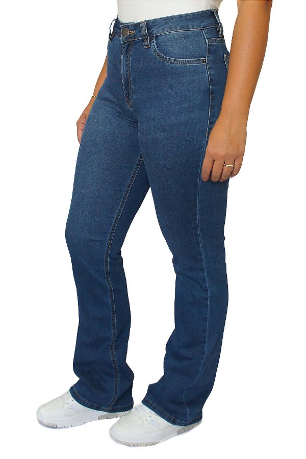 CALÇA JEANS FLARE BASICA 201235 REVANCHE