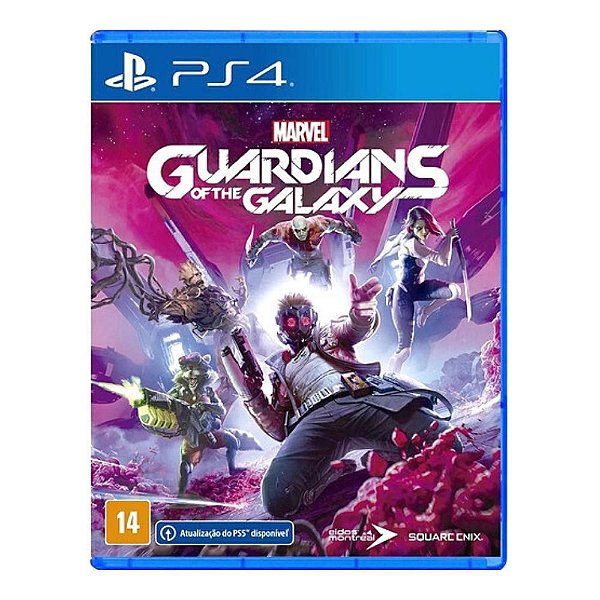 Jogo Marvel Guardiões da Galáxia para PS4