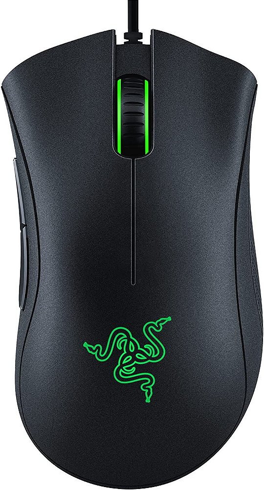 Mouse Gamer Razer Deathadder Essential para jogos 6400 DPI - 5 botões programáveis