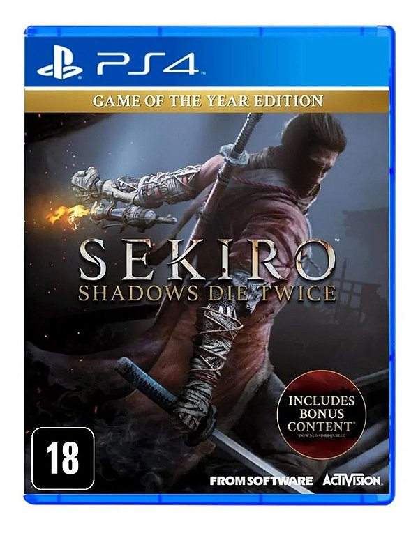 Sekiro Shadow Die Twice Goty Edition PS4