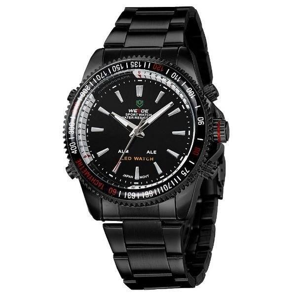 Relógio Masculino Weide AnaDigi WH-903 - Preto