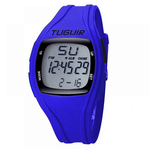 Relógio Unissex Tuguir Digital TG1801 - Azul