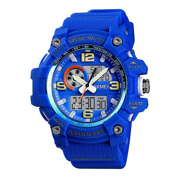 Relógio Masculino Skmei AnaDigi 1436 - Azul
