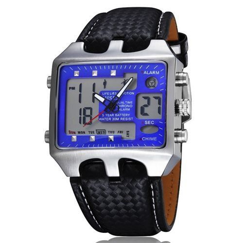 Relógio Masculino Ohsen AnaDigi Casual AD0930 Azul