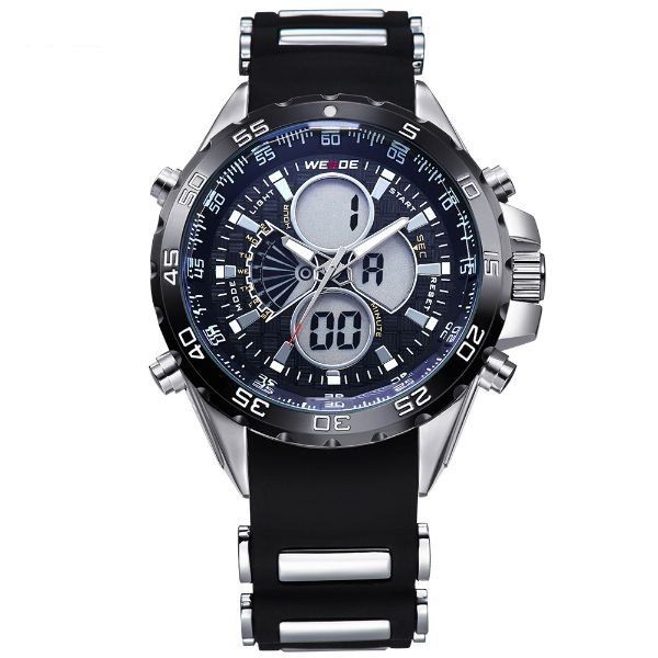 Relógio Masculino Weide AnaDigi WH-1103 - Preto