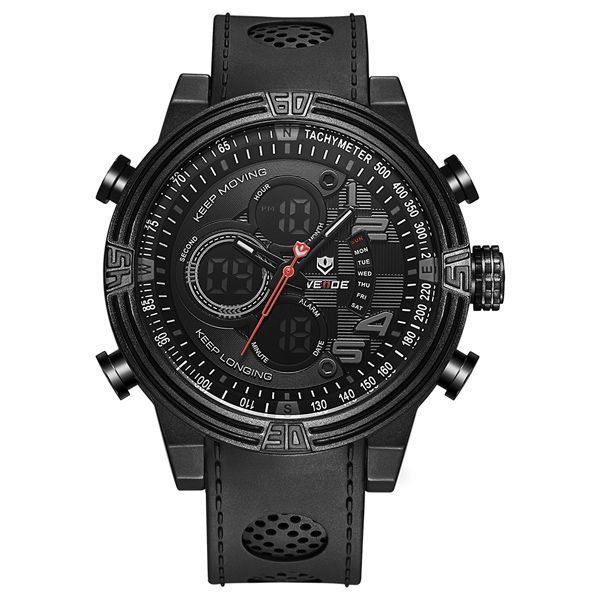 Relógio Masculino Weide AnaDigi WH-5209 - Preto