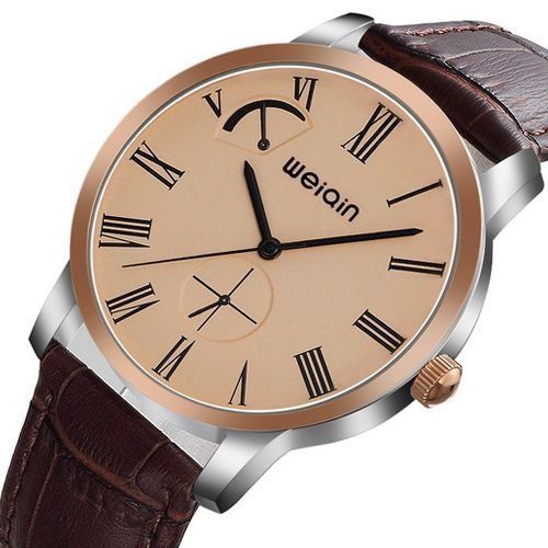 Relógio Masculino Weiqin Analógico Casual W23056 Cobre