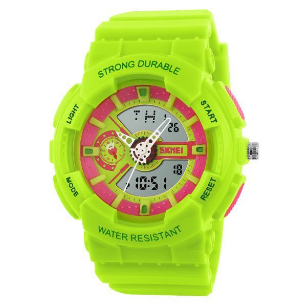 Relógio Infantil Skmei AnaDigi 1052 - Verde