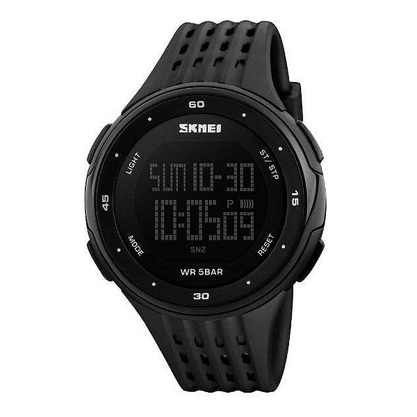 Relógio Masculino Relógio Skmei Digital 1219 Preto