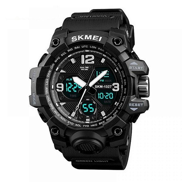 Relógio Masculino Skmei AnaDigi 1327 - Preto