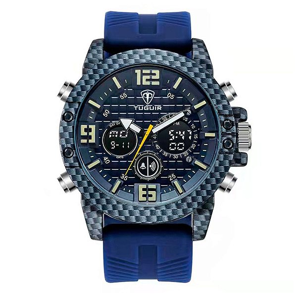 Relógio Masculino Tuguir AnaDigi TG1804 - Azul