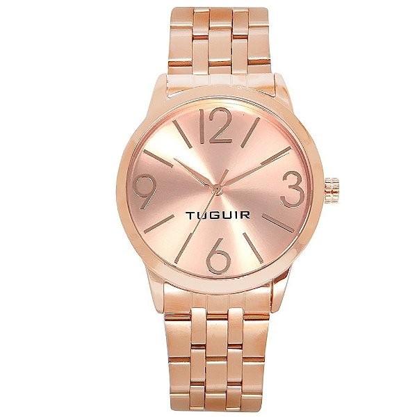 Relógio Feminino Tuguir Analógico TG148 Rose