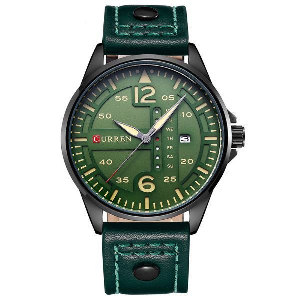 Relógio Curren Analógico 8224 Verde
