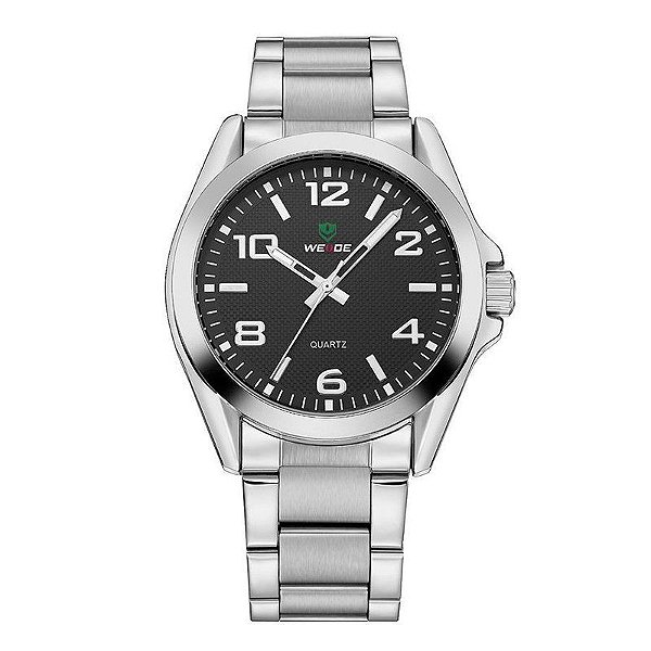 Relógio Masculino Weide Analógico WH-801G - Prata e Preto