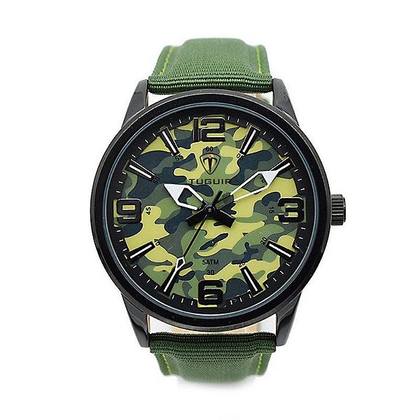 Relógio Masculino Tuguir Analógico 5055 - Verde