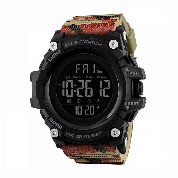 Relógio Masculino Skmei Digital 1384 Camuflado
