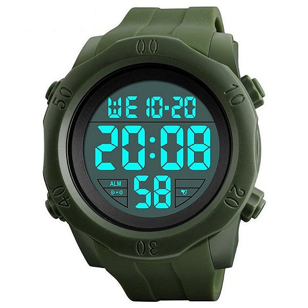 Relógio Masculino Skmei Digital 1305 - Verde