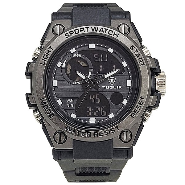 Relógio Masculino Tuguir AnaDigi TG30338 Preto