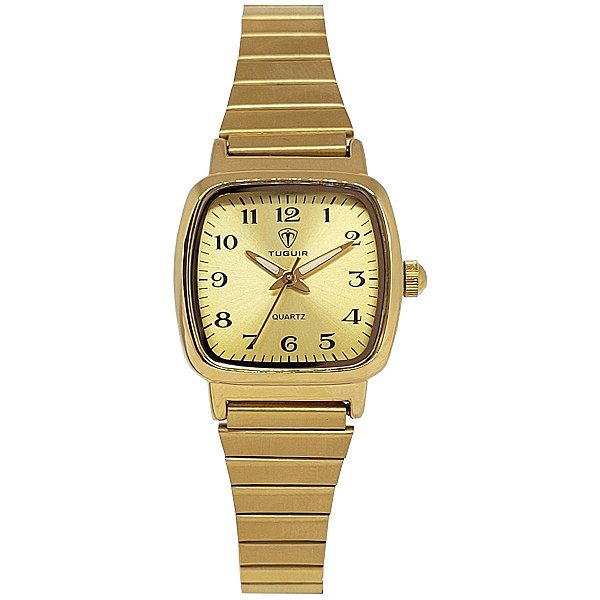 Relógio Feminino Tuguir Analógico TG30330 Dourado