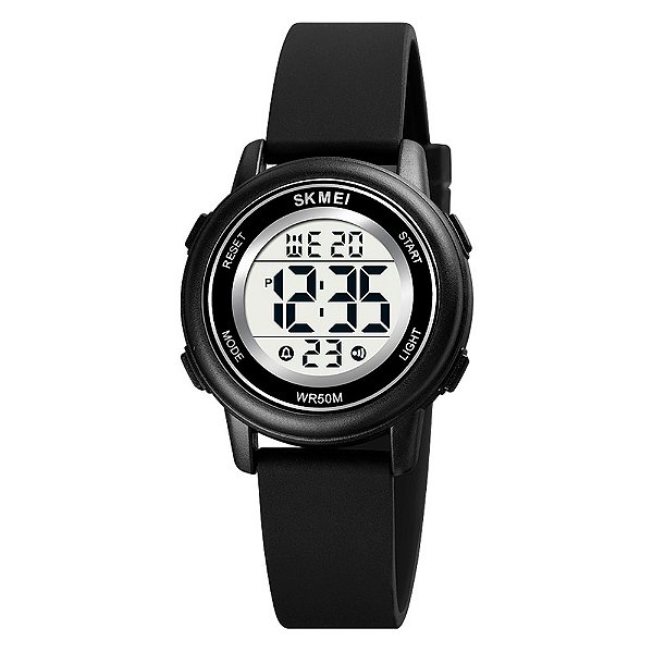 Relógio Infantil Menino Skmei Digital 1712 Preto