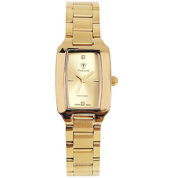 Relógio Feminino Tuguir Analógico TG30331 Dourado