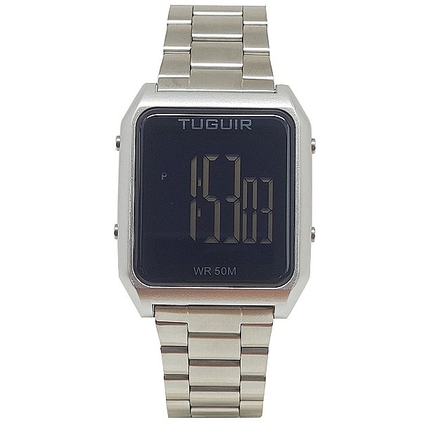 Relógio Masculino Tuguir Digital TG30327 Prata