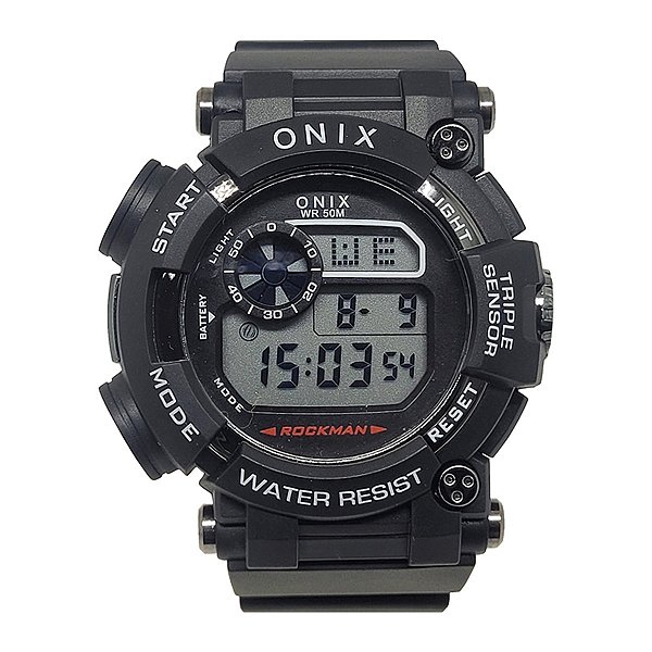 Relógio Masculino Onix Digital OX110 Preto