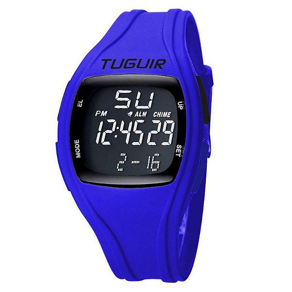Relógio Unissex Tuguir Digital TG1801 - Azul e Preto