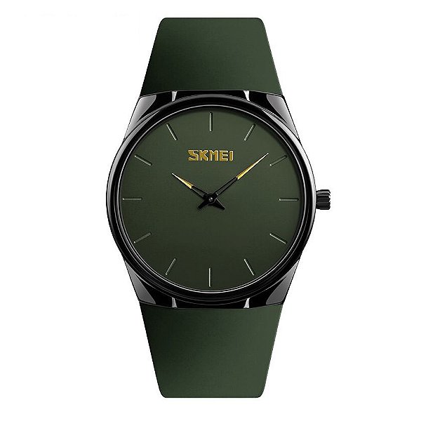 Relógio Feminino Skmei Analógico 1601S - Verde e Preto