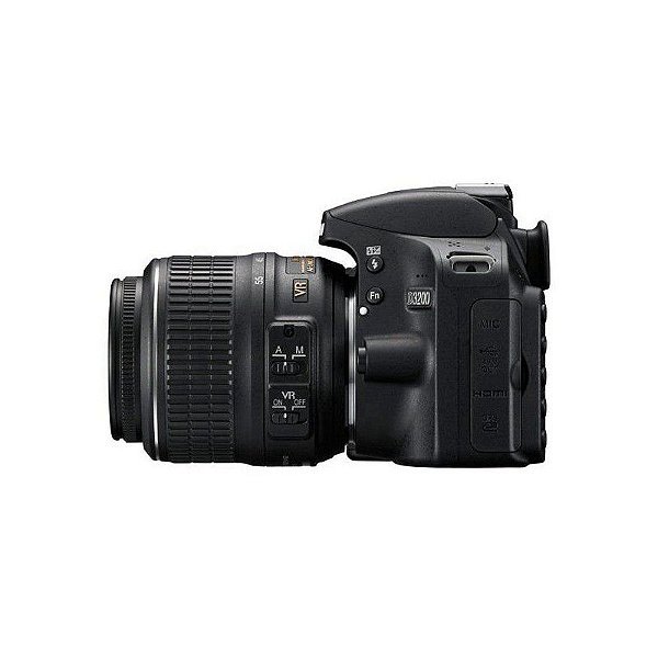 Câmera Digital Nikon D3200 Kit 18x55 24.2mp Preta ou Vermelha - Vinho