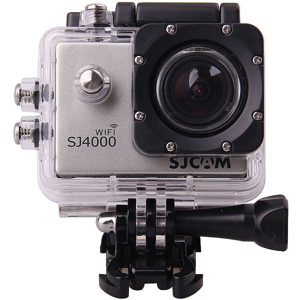 Câmera de ação e filmadora WiFi -SJ4000 LCD 2pol -12MP- FHD Prata
