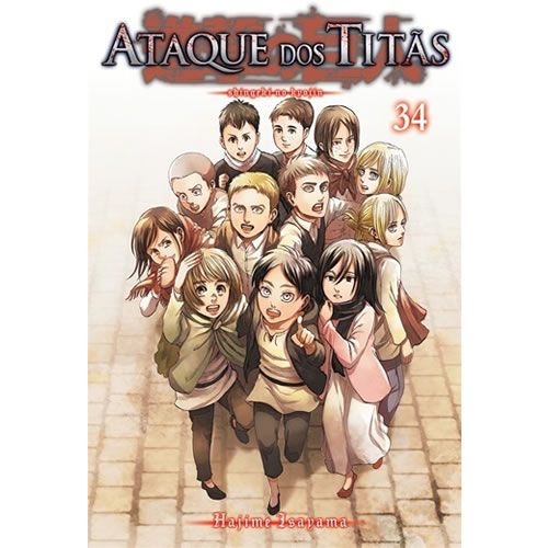 Manga: Ataque dos Titãs vol.34 Ed. Especial Panini