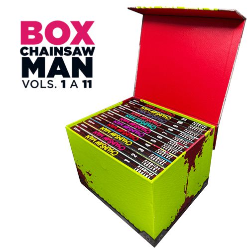 MANGA PANINI: BOX CHAINSAW MAN VOLUMES 1 AO 11