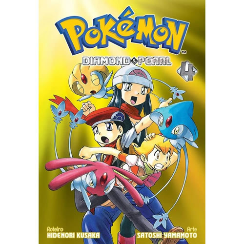 MANGA PANINI: POKEMON DIAMOND AND PEARL VOL.4