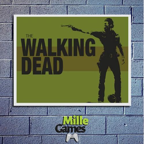 Placa Decorativa  The Walking Dead
