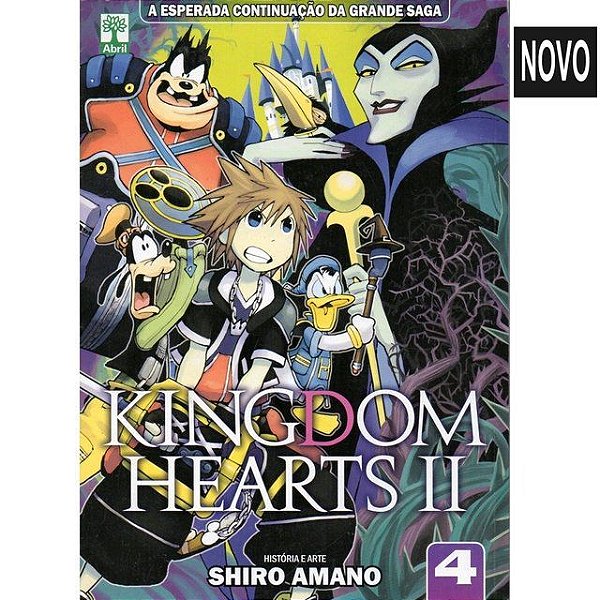 Mangá: Kingdom Hearts II (Abril) Vol.04