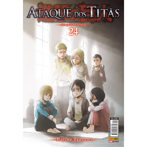 Manga: Ataque dos Titãs vol.24 Panini