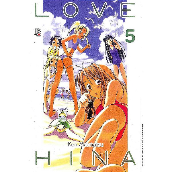 Manga Love Hina Nova Edição Vol. 05 Jbc